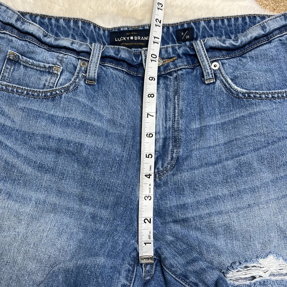 Lucky brand boyfriend Jean shorts size 6/28 - Picture 9 of 10